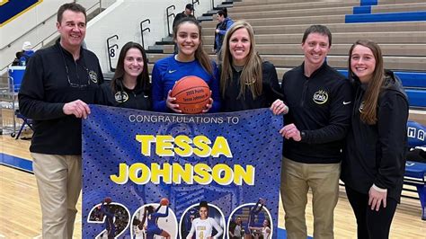 tessa johnson sister|NCAA champ Tessa Johnson’s hometown celebrates win.